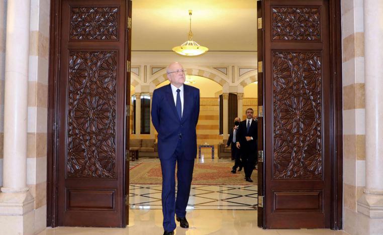 على عاتق حكومة ميقاتي مهمة انتشال البلاد من انهيار اقتصادي غير مسبوق