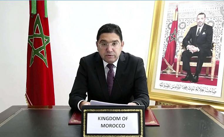 Bourita expressed Morocco's concern about the tragic humanitarian situation of the population in the Tindouf camps