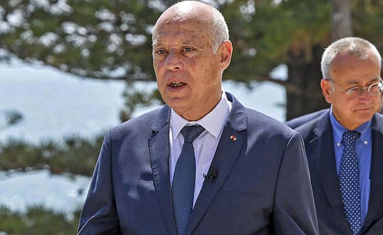 Saied said he was close to naming a new government
