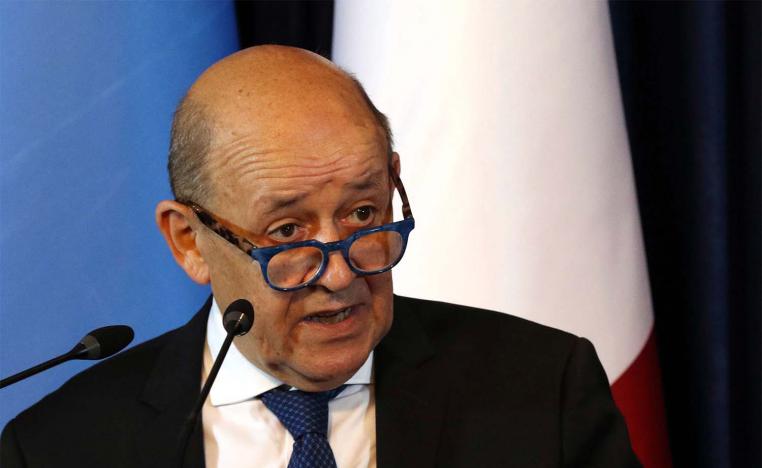 French Foreign Minister Jean-Yves Le Drian 