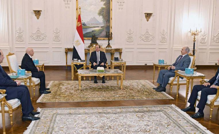 Elsisi reiterated calls for foreign forces and mercenaries to be pulled out of Libya