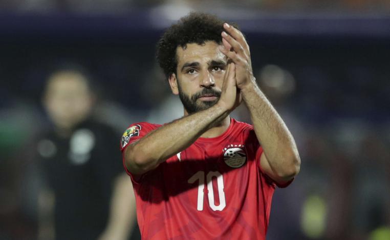 صلاح بتميراته المتقنة يقود مصر الى الفوز صورة ارشيفية