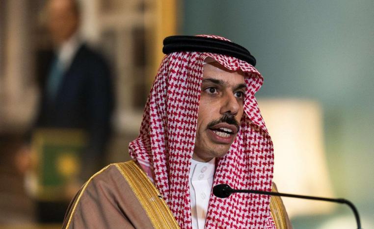 وزير الخارجية السعودي الأمير فيصل بن فرحان