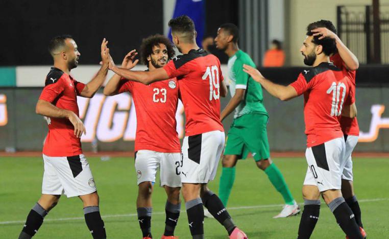 منتخب 'الفراعنة' يسقط الليبي وينتزع منه الصدارة من حسابه على تويتر