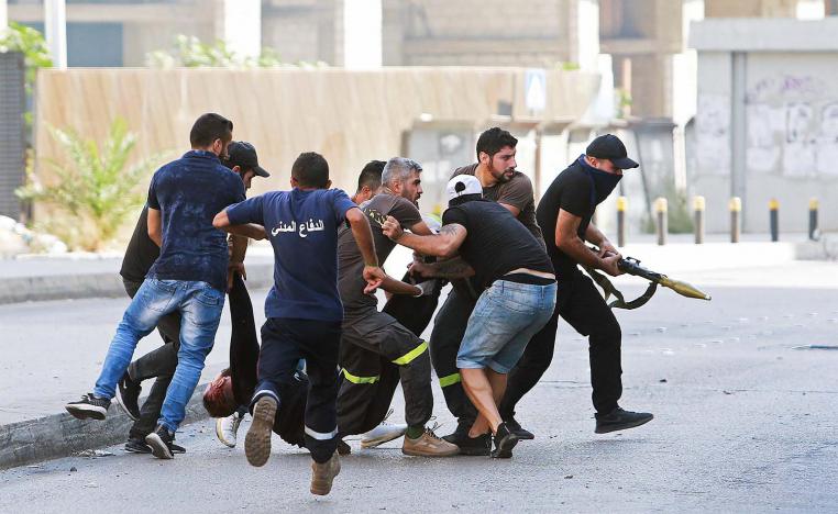 The violence may create a pretext to shut down or shelve further investigation into the Beirut port explosion