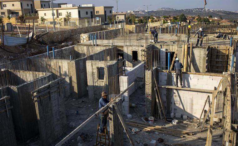 THe Palestinian Authority said the new settlement plans could have a catastrophic impact on chances to make peace on the basis of the two-state solution 