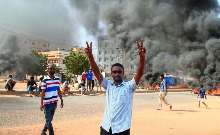 At least 12 protesters were wounded in the anti-military demanstrations
