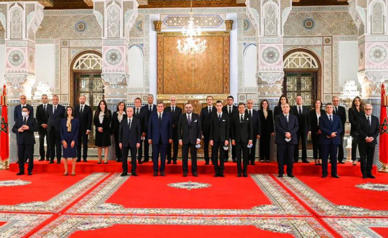 العاهل المغربي ترأس مراسم تعيين أعضاء الحكومة الجديدة