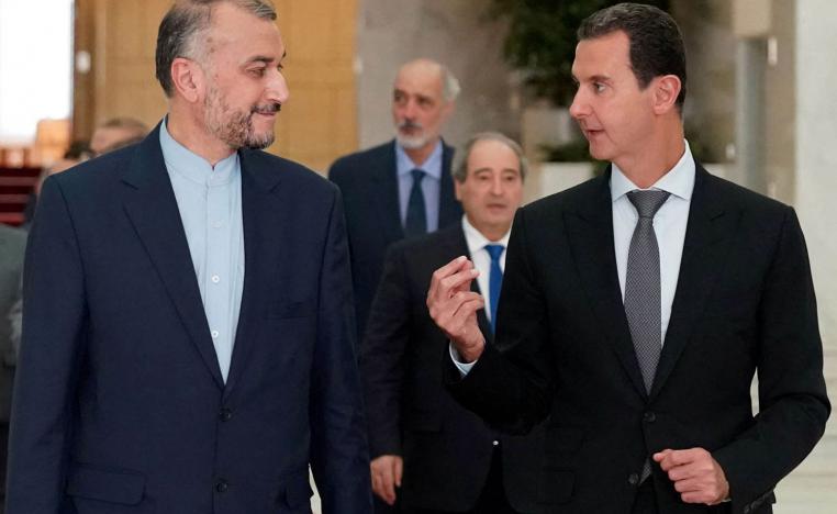 الرئيس السوري بشار الأسد يستقبل وزير الخارجية الإيراني حسين أمير عبداللهيان