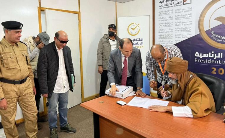 القوة التي منعت سيف الاسلام من الطعن في قرار مفوضية الانتخابات تابعة لحفتر