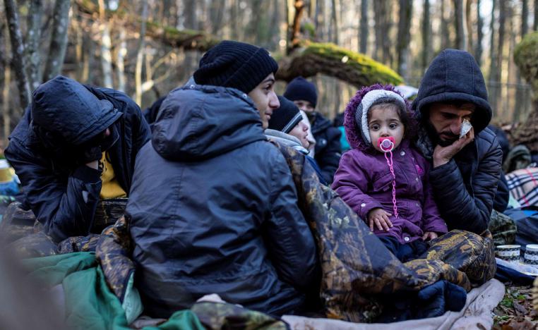 الحدود بين بولندا وبيلاروس 