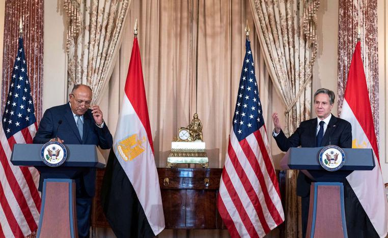 Blinken and Shoukry met ahead of a US-Egypt Strategic Dialogue in Washington
