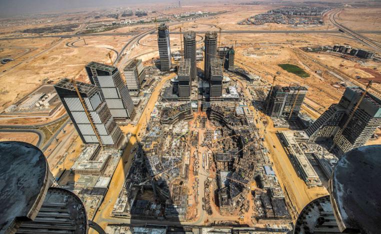 مشهد من العاصمة الإدارية الجديدة في مصر