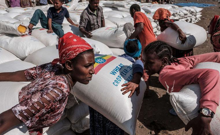 15 بالمئة فقط من المساعدات الضرورية دخلت تيغراي منذ اربعة اشهر