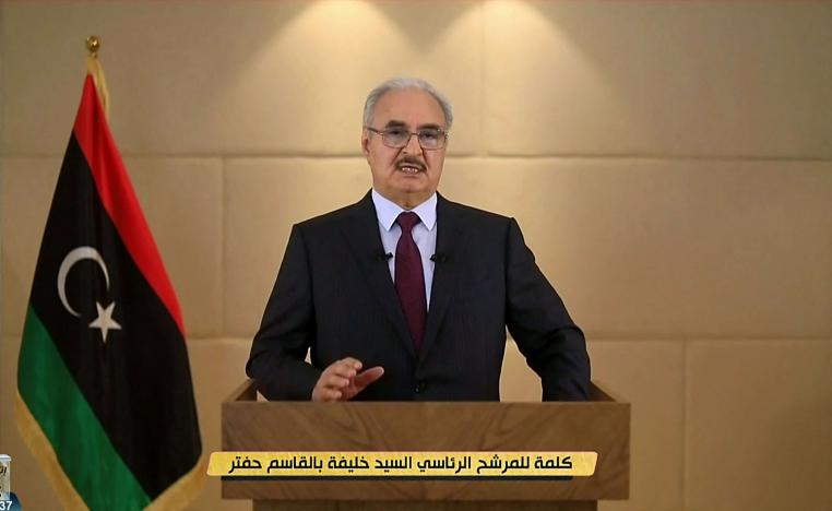حفتر: لنبدأ معا رحلة المصالحة