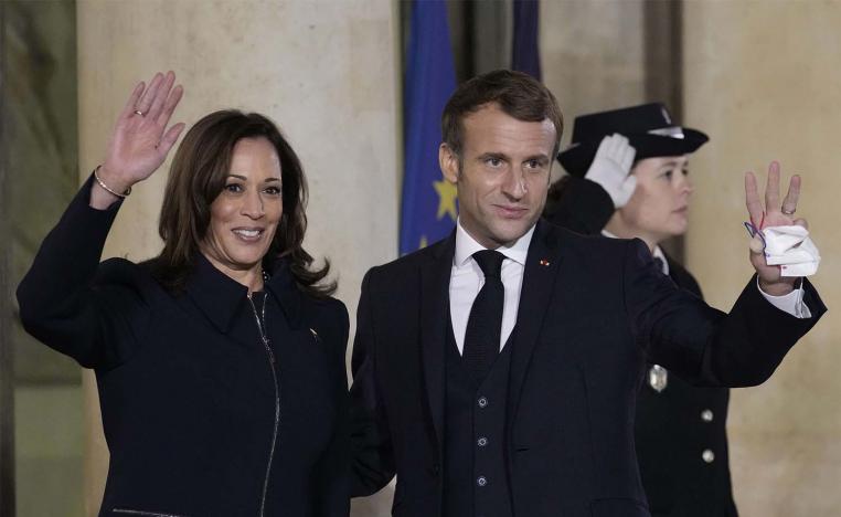 US Vice President Kamala Harris and several world leaders will take part in the Paris conference