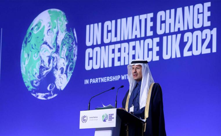 Prince Abdulaziz says the oil-rich kingdom has been working well with the head of the UN climate talks and others