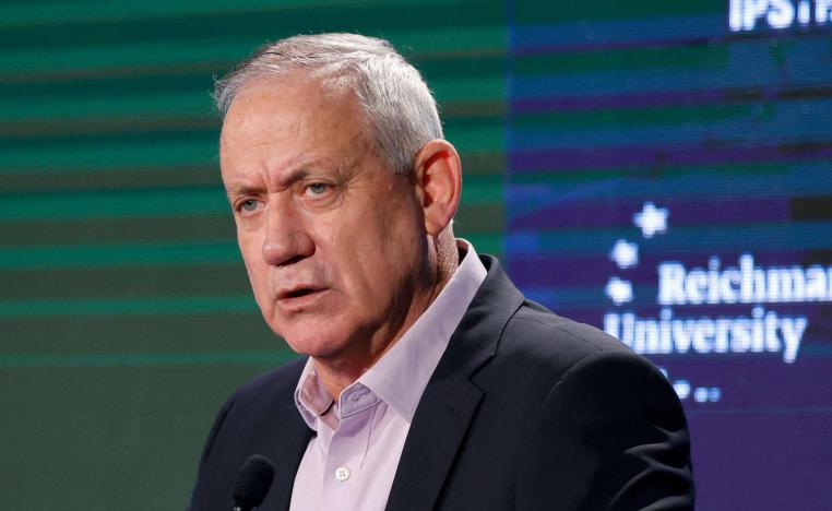 وزير الدفاع الإسرائيلي بيني غانتس