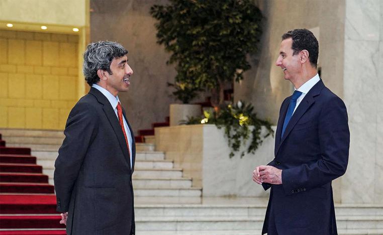 The UAE FM on November 10 became the most senior Emirati to visit Damascus since Syria's civil war erupted about a decade ago