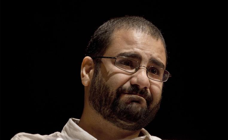 Abdel Fattah had previously been imprisoned for five years in 2014 and released in 2019