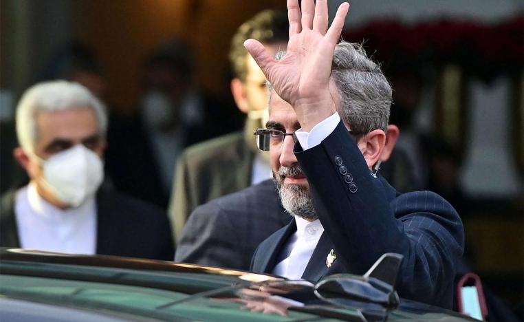 Iran's chief nuclear negotiator Ali Bagheri Kani 
