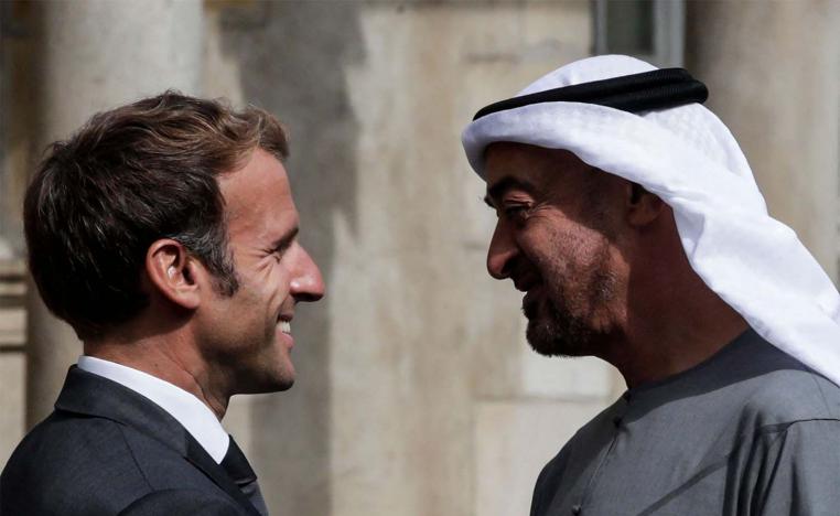 Macron has forged a good relationship with Abu Dhabi Crown Prince 
