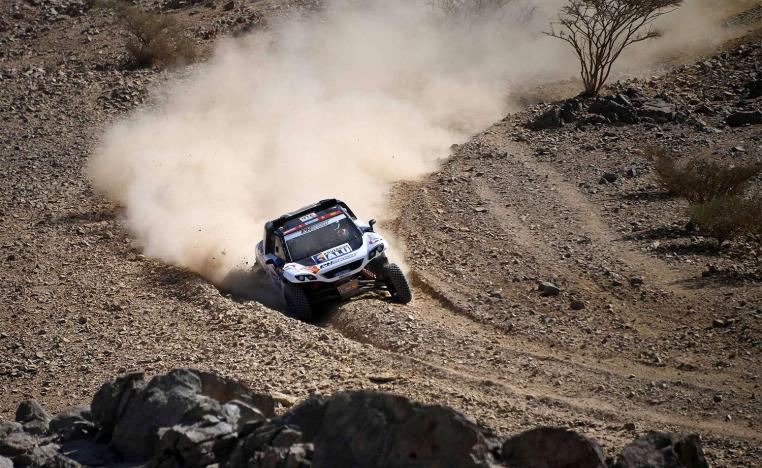 Philippe Boutron, co-driver of the team's race car, suffered a serious leg injury