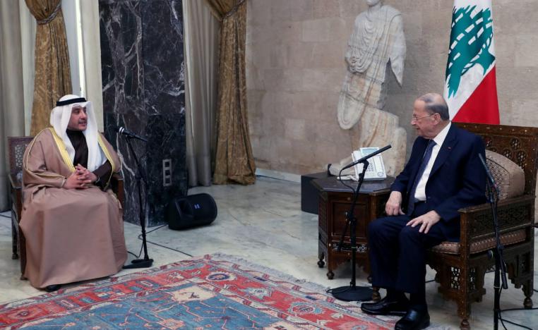 وزير الخارجية الكويتي نقل لقادة لبنان أفكارا ومقترحات لحل الأزمة مع دول الخليج