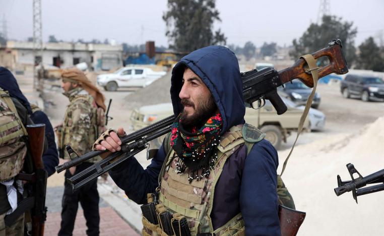 الاشتباكات اوضعت 114 قتيلاً من عناصر التنظيم و45 من القوات الكردية