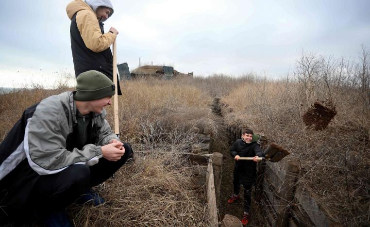 القوات الاوكرانية لا تزال في اهية الاستعداد لمواجهة اية هجوم روسي