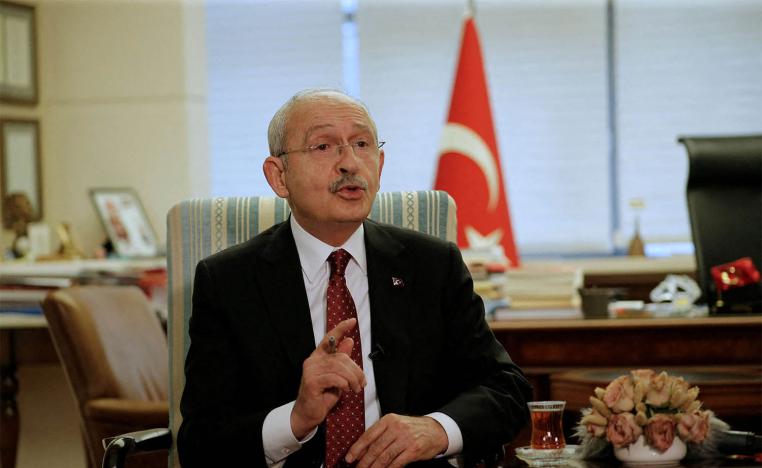 Kemal Kilicdaroglu, the leader of the main opposition Republican People's Party