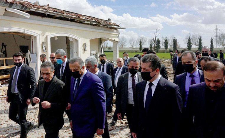 اغلب القادة في العراق تددوا بالهجوم الايراني