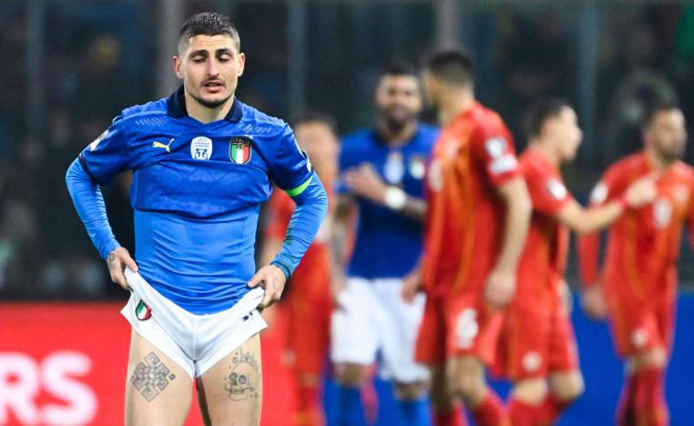 خيبة كبرى لإيطاليا 