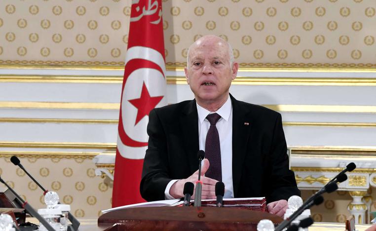 قيس سعيد يقول إنه اتخذ قرار حل البرلمان بمقتضى الفصل 72 من الدستور