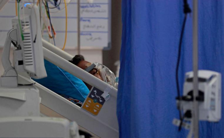 مريض في مستشفى ببغداد