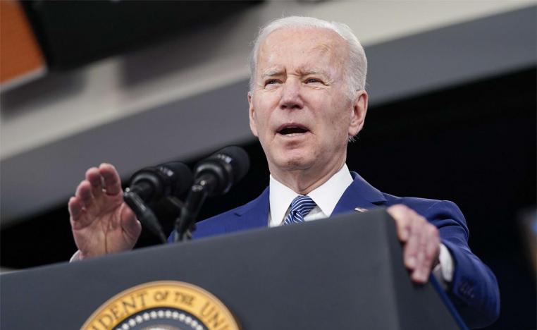 Biden sought to avoid being blamed for the record-high gas prices by dubbing it “Putin's price hike”