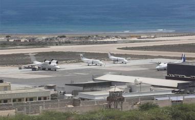 All domestic and international flights had been suspended due to the attack