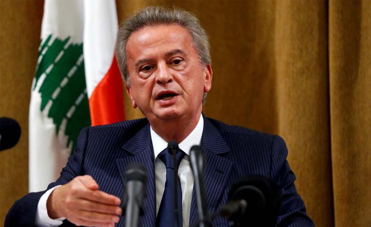 Judge Aoun imposed a travel ban and froze some of the assets Riad Salameh