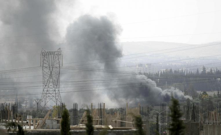 Three soldiers were killed in an Israeli rocket attack in the vicinity of Damascus last month