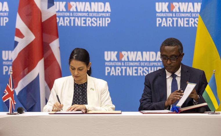 هيئة اممية تندد بشدة بمشروع "لاانساني" وتدعو لندن وكيغالي للتراجع عن صفقة نقل لاجئين