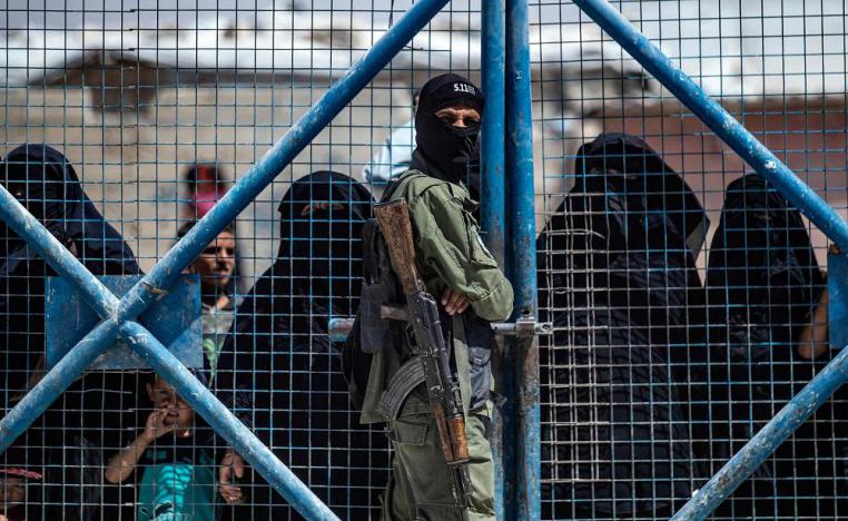 مخيم الهول يبعد 10 كيلمتر عن الحدود العراقية