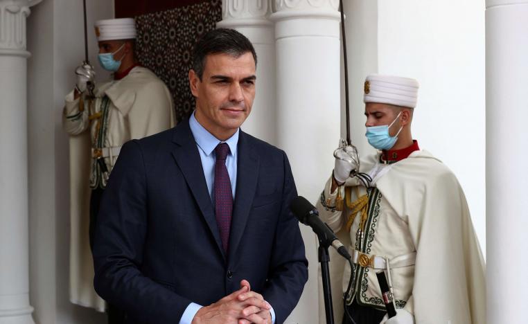 سانشيز تعهد بـ"بذل ما في وسعه لإعادة العلاقات الدبلوماسية التي تضررت مع الجزائر المزود الرئيسي للغاز لاسبانيا