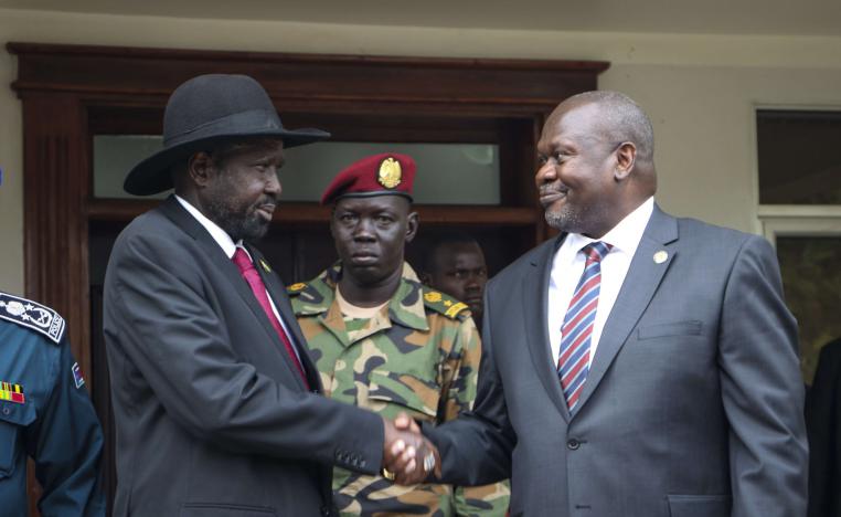 التوتر بين رئيس جنوب السودان ونائبه بات مقلقا الأسابيع الأخيرة