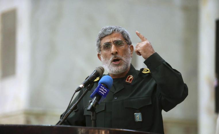 قائد فيلق القدس يلوح بتدمير اسرائيل