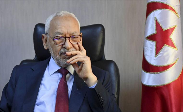 Rached Ghannouchi, head of the Islamist Ennahda party 