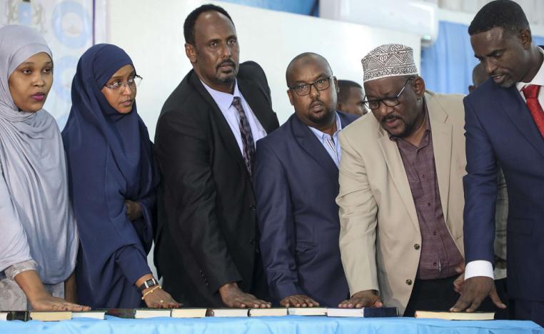 الرئيس الصومالي وصف الحدث بالتاريخي