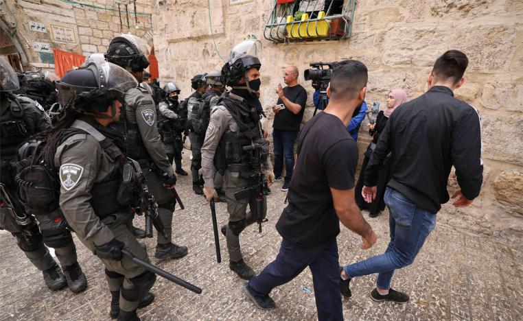 The Palestinian Authority said the events at the Al Aqsa compound had "unified" Palestinians