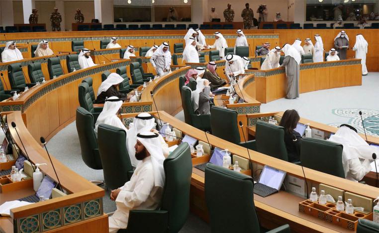 Kuwait has struggled to defuse a standoff between members of the Gulf's only elected parliament and the government 