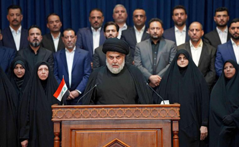 الصدر يستغل مسالة التطبيع لدعم مواقفه امام معارضيه امام تواصل ازمة تشكيل الحكومة