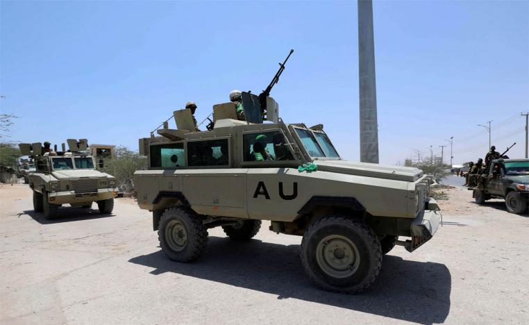 Shabab fighters launched a pre-dawn raid on the African Union Mission military base in El Baraf